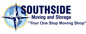 A logo of southside moving and storage